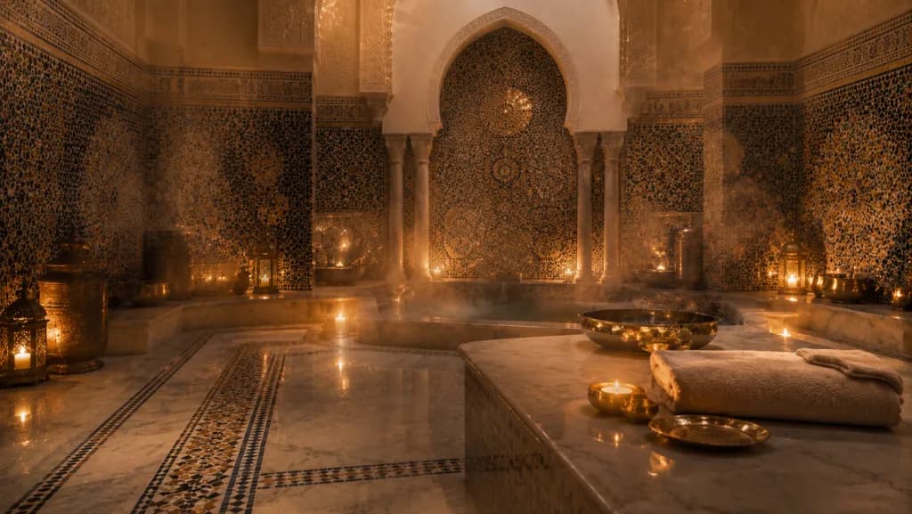 Hammam VIP en palais à Marrakech — expérience privée Bien-être — KingKech