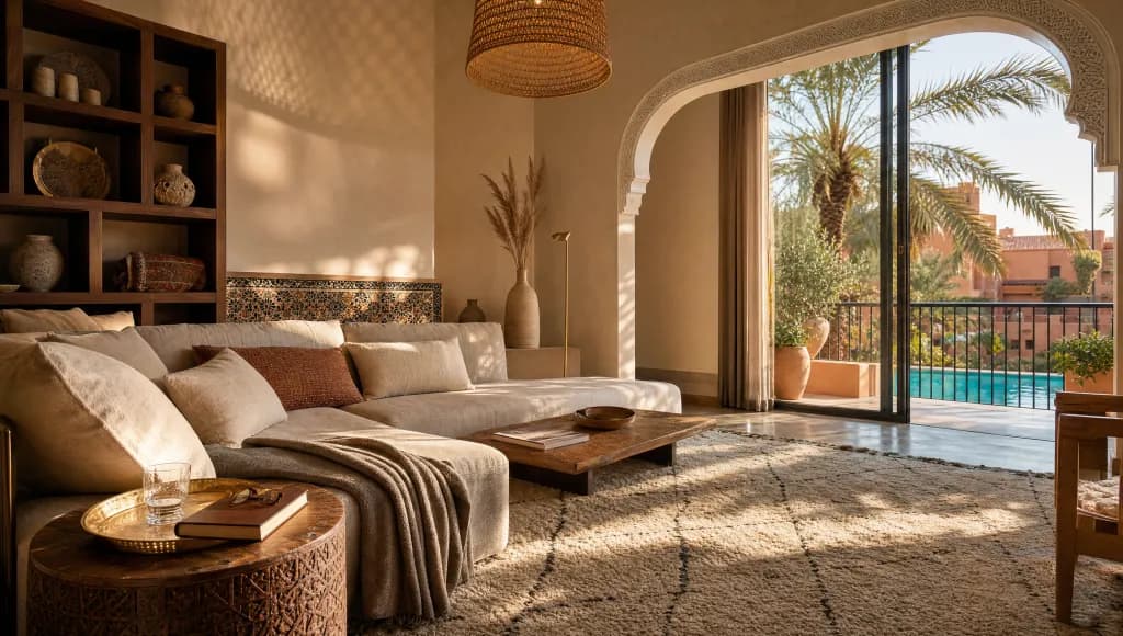 Appartement Hivernage à louer à Marrakech — Hivernage, 2 chambres, 4 personnes — KingKech