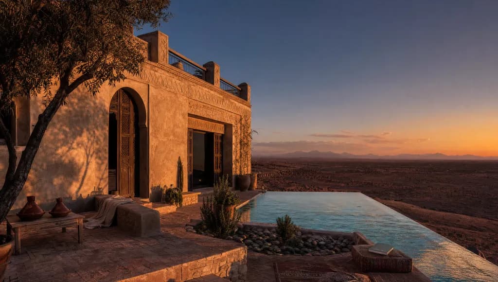 Villa Agafay à louer à Marrakech — Désert Agafay, 5 chambres, 10 personnes — KingKech